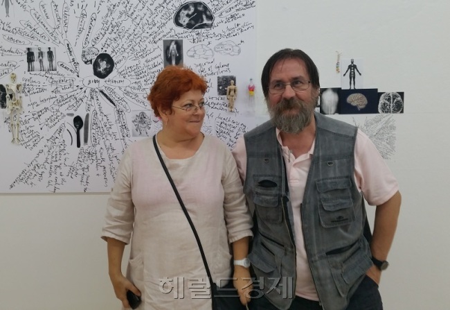 리아(왼쪽)와 댄. [사진=김아미 기자/amigo@heraldcorp.com]