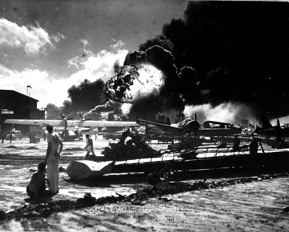 1941년 12월 7일 진주만 공습[자료=게티이미지]