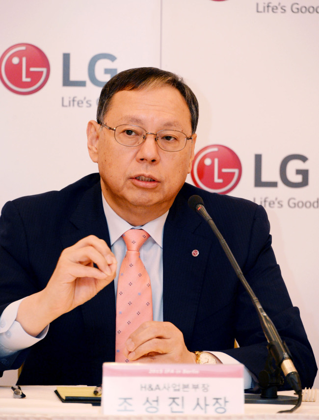 LG Electronics CEO Cho Seong-jin