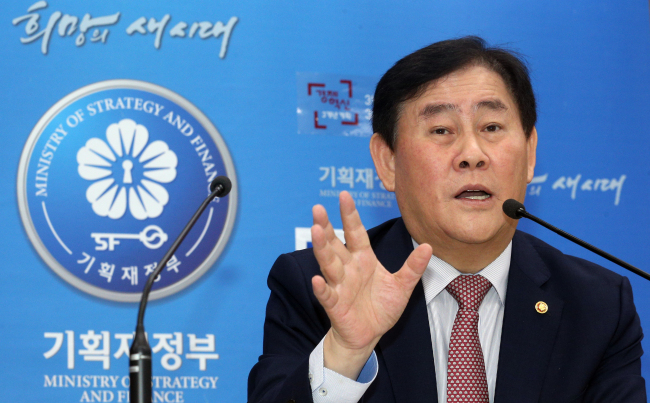 Finance Minister Choi Kyung-hwan