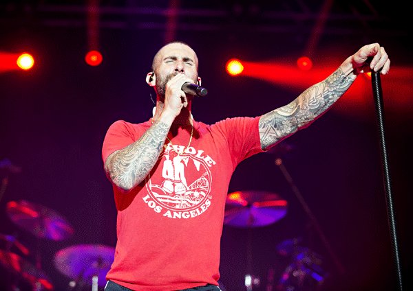 Adam Levine of Maroon 5 (Live Nation Korea)