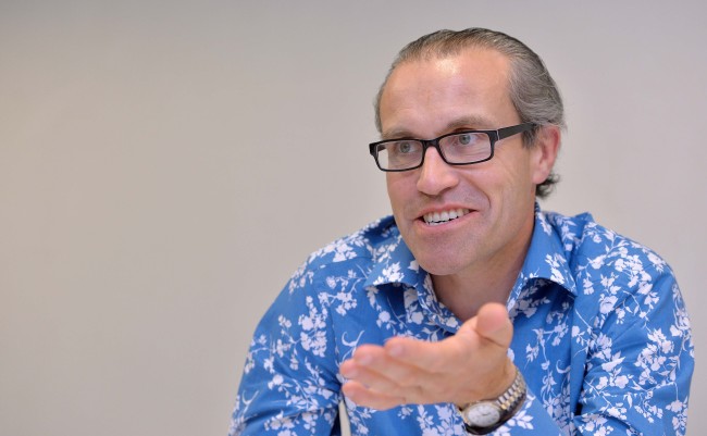 Will Ramsay, founder of Affordable Art Fair (Lee Sang-sub/The Korea Herald)