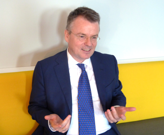 German Embassy’s Deputy Head of Mission Dr. Rolf Schuster.   German Embassy