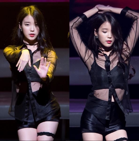 아이유 이런 모습 처음이야 섹시 ‘캣 가터’