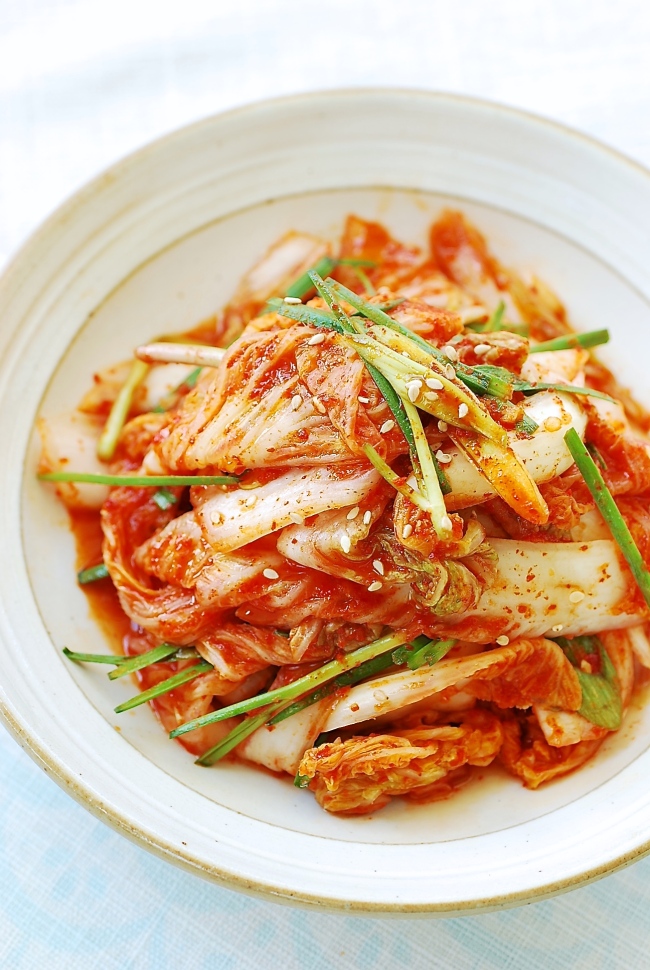 Baechu Geotjeori (Korean Bapsang)