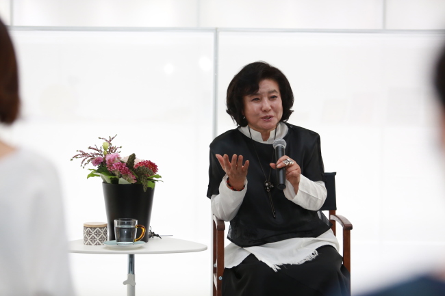 Hanbok designer Lee Young-hee (Maison de LEE YOUNG HEE)