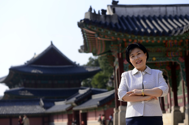 Hankuk University of Foreign Studies professor and Corea Image Communications Institute president Choi Jung-wha.   The Korea Herald