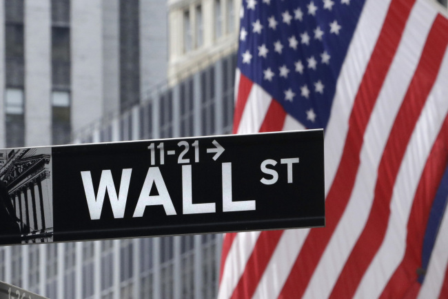 The New York Stock Exchange building on Wall Street (AP)