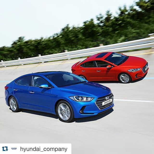 The all-new Avante, which debuted in September.     Hyundai Motor