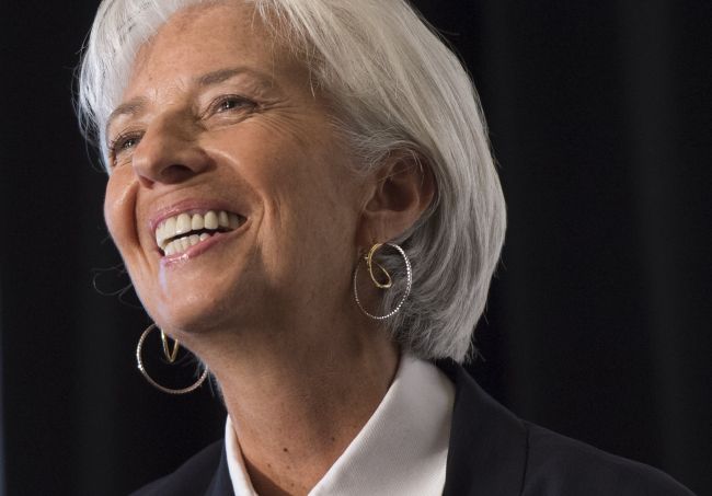 International Monetary Fund managing director Christine Lagarde (AFP)