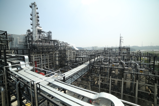 SABIC SK Nexlene’s new polyethylene plant in Ulsan (SK Innovation)