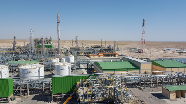 The Ustyurt Gas Chemical Complex in Surgil, Uzbekistan (Lotte Chemical)