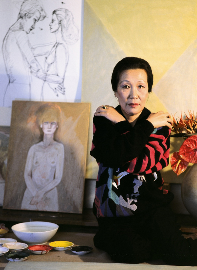 Artist Chun Kyung-ja (Yonhap)