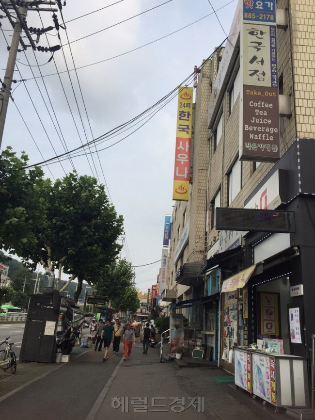 신림동 고시촌 모습 [사진=헤럴드경제 DB]