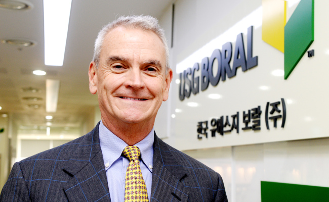 USG president and CEO James Metcalf.   Park Hyun-koo/The Korea Herald