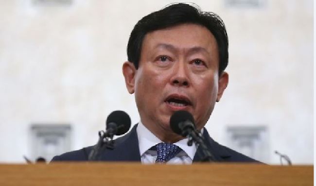 Lotte Group chairman Shin Dong-bin
Yonhap