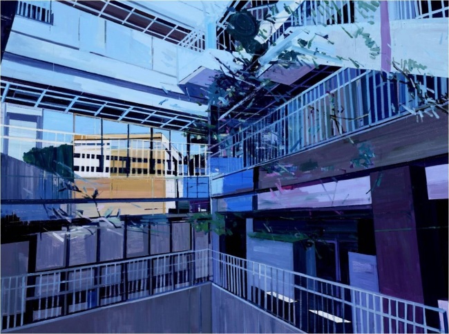 Reminding, 린넨에 유채, 97×130㎝, 2012
[사진제공=카이스갤러리]
