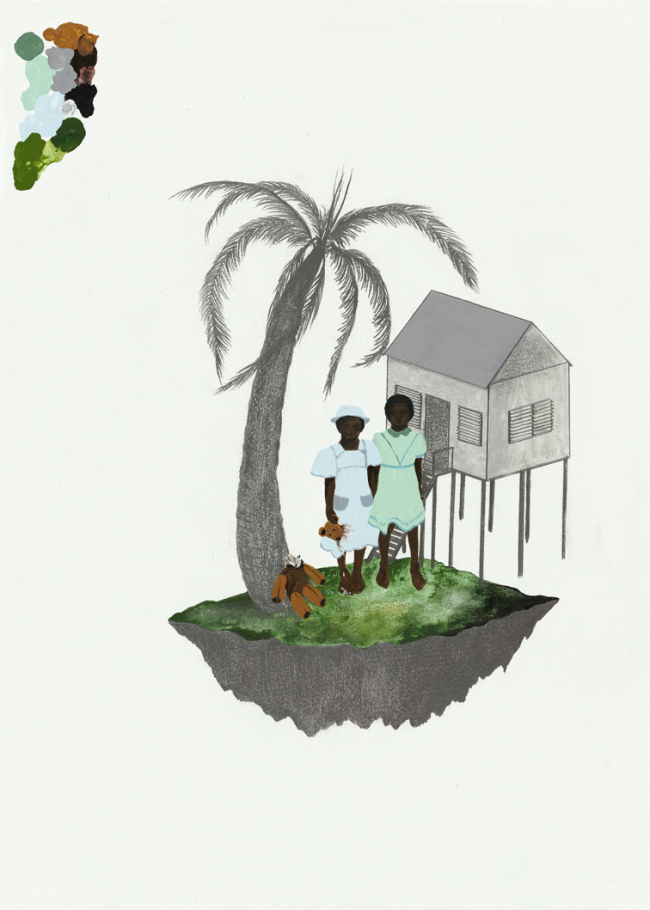 “Home 1977 Yaba Lagos” by Otobong Nkanga (Artist’s official website)