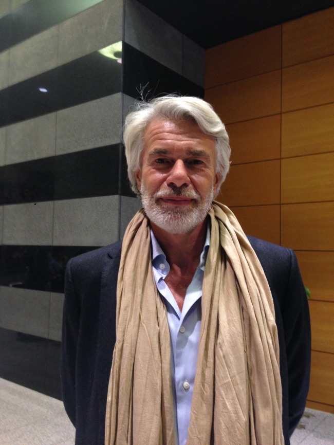 Chris Dercon, director of the Tate Modern (Lee Woo-young/The Korea Herald)