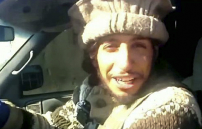 This image taken from a Militant Website Nov. 16 shows Belgian Abdelhamid Abaaoud. (AP)
