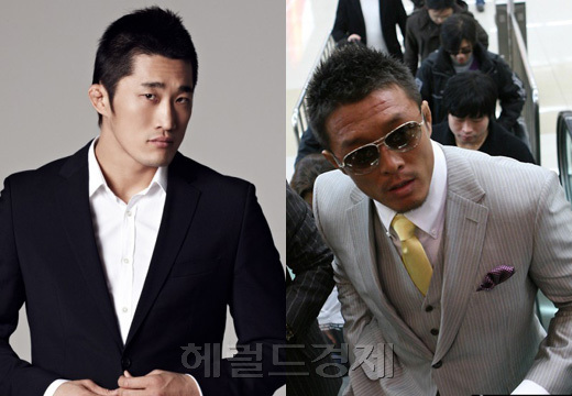 ‘스턴건’ 김동현과 ‘사랑이 아빠’ 추성훈이 네이버 인터넷방송 서비스 ‘V앱’을 통해 실시간 팬미팅 행사를 갖는다