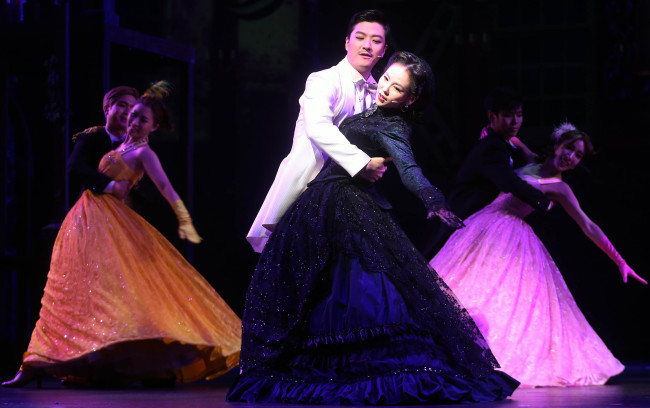 A scene from the “Gone with the Wind” musical. Yonhap