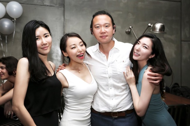Guests pose at the first Korea Legacy Committee fund-raising party in August.   Korea Legacy Committee