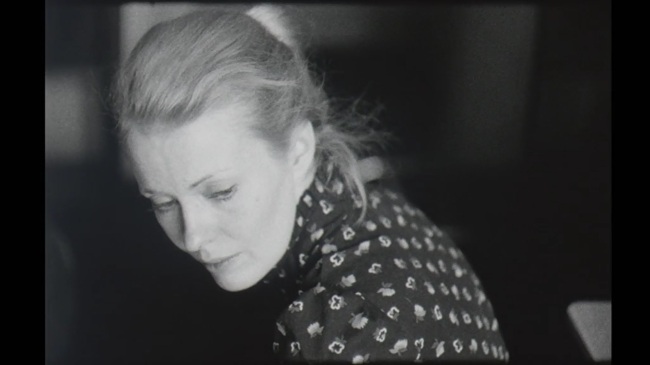 A scene from "Les Hautes Solitudes" by Philippe Garrel (MMCA)