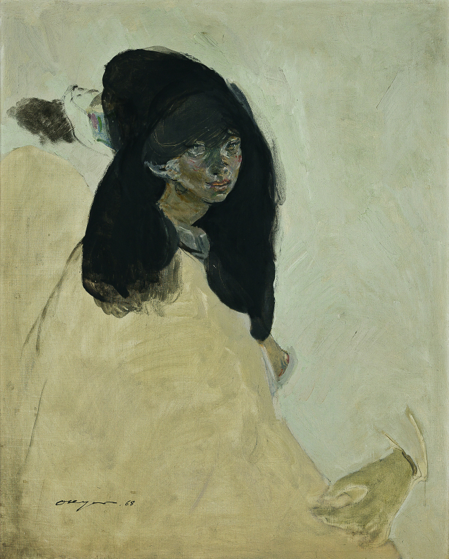 권옥연, 좌상(坐像), 캔버스에 유채, 91×73㎝, 1968
[사진제공=가나문화재단]