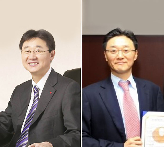 신동원(57ㆍ왼쪽) 농심 부회장, 신동윤(57) 율촌화학 부회장