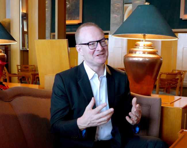 Danish business strategist Martin Roll. Joel Lee/The Korea Herald