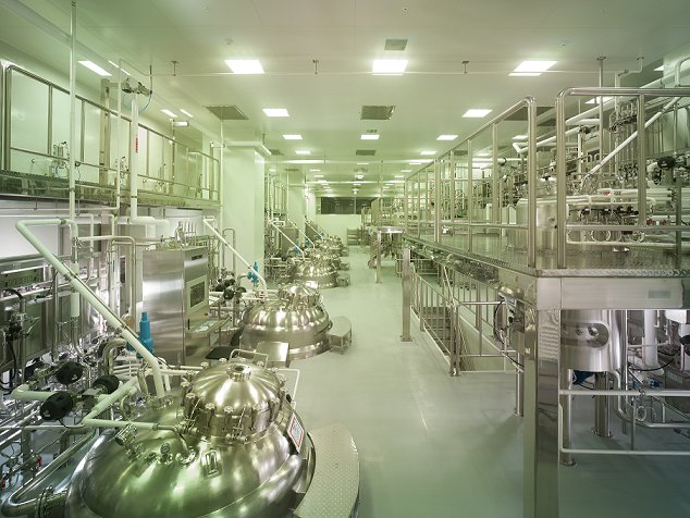The bioreactor hall inside Samsung BioLogics' second plant (Samsung BioLogics)