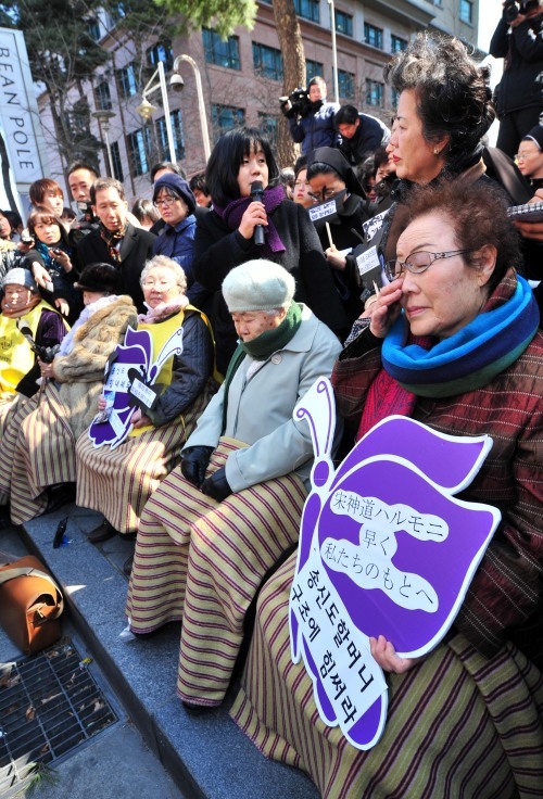 수요집회는 현재까지 1210회가 개최되는 등 단일 주제로 개최된 세계 최장 기간 집회다. [출처=헤럴드경제DB]