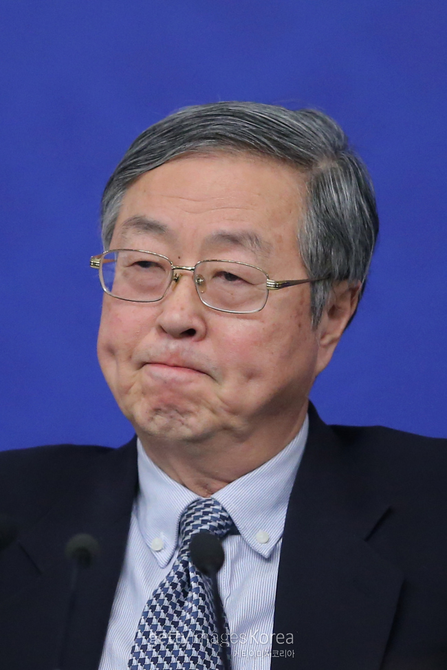 저우샤오촨 중국 인민은행 총재[출처=게티이미지]