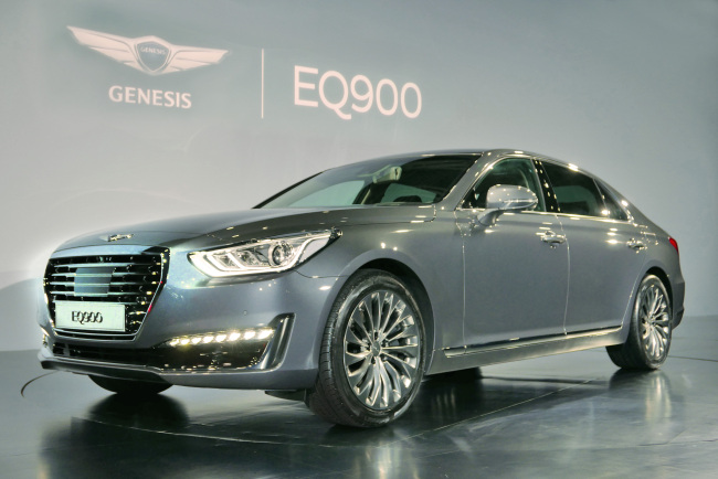 피츠제럴드 전무와
제네시스 EQ900.