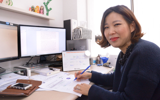 Suh Ye-won, director of the state-run National Research Center for Gifted and Talented Education. Chung Hee-cho/ The Korea Herald