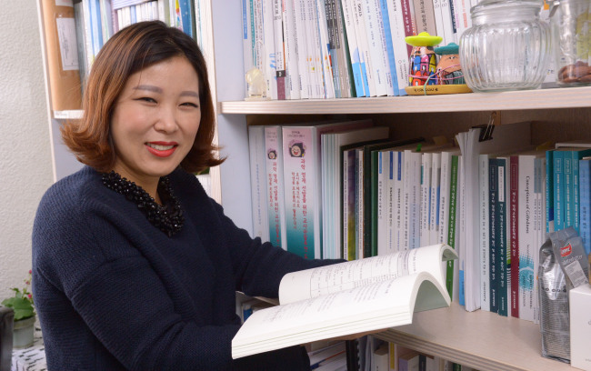 Suh Ye-won, director of the state-run National Research Center for Gifted and Talented Education. Chung Hee-cho/ The Korea Herald
