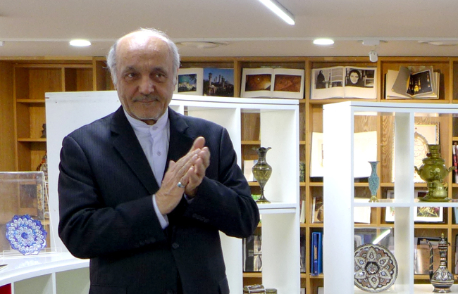 Iranian Ambassador Hassan Taherian.   Joel Lee/The Korea Herald