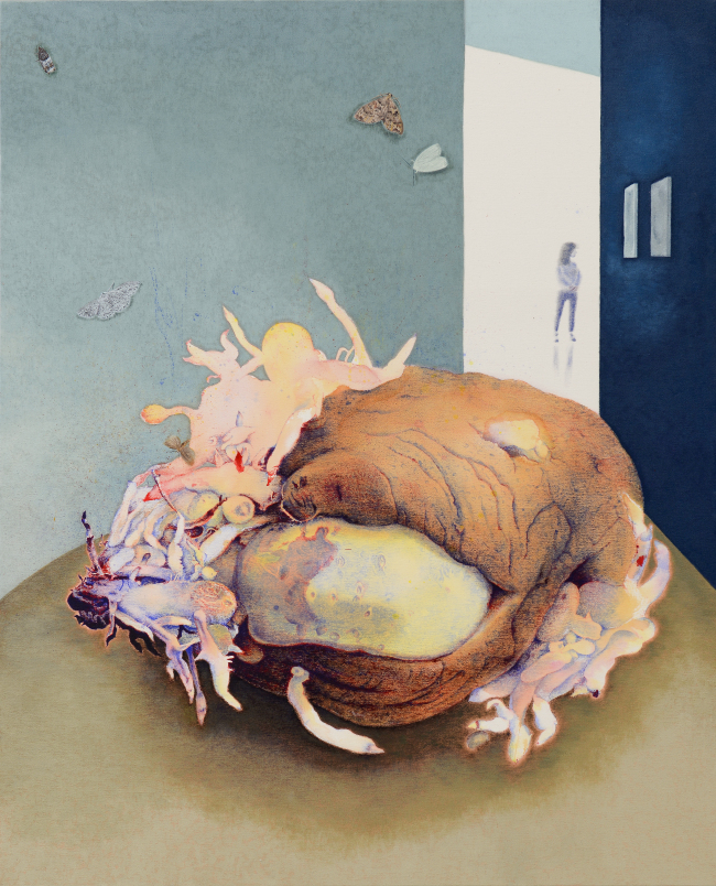 싹1, 캔버스에 유채ㆍ아크릴, 162×130㎝, 2015
[사진제공=갤러리스케이프]
