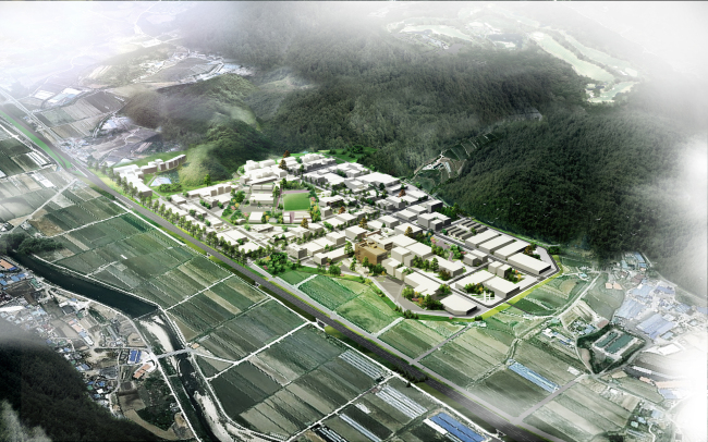 An image of Yongin Techno Valley (Yongin City Government)