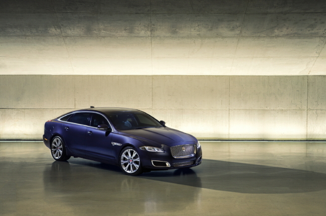 The new Jaguar XJ.   Jaguar Land Rover Korea