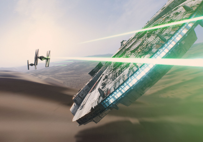 Still from “Star Wars: The Force Awakens.”  (Disney Korea)