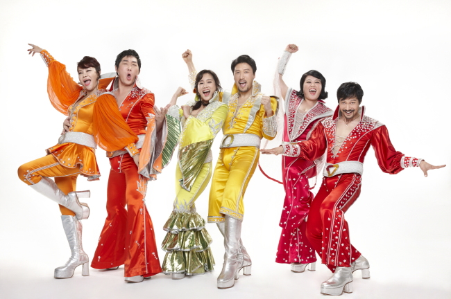 Promotional image from the local rendition of “Mamma Mia!” (Seensee Company)