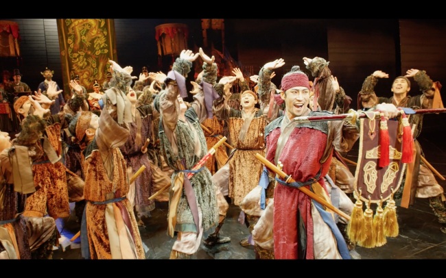 A scene from “The Last Empress” musical, part of the Seoul Arts Center‘s “SAC on Screen” project (Seoul Arts Center)