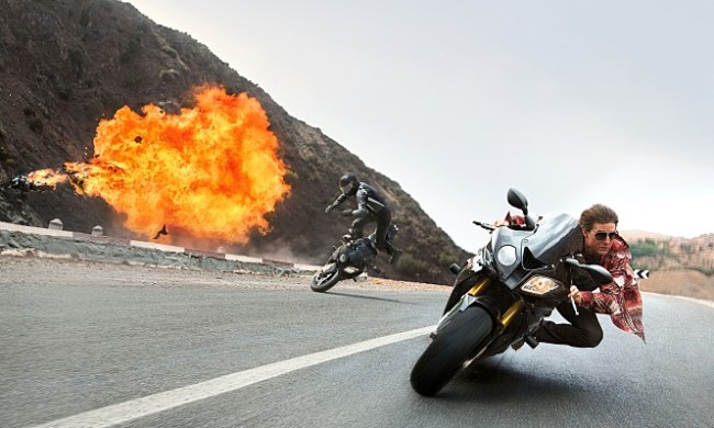 Alibaba Pictures, a movie unit of China’s e-commerce giant Alibaba, invested in Tom Cruise’s “Mission: Impossible --　Rogue Nation.” (Paramount Pictures)