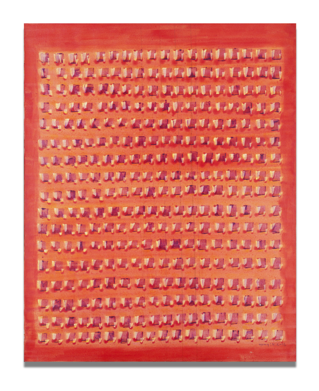work 76-416, 163x131㎝, 캔버스에 아크릴, 1976 [사진제공=성곡미술관]