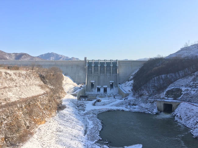 경기도가 다목적댐으로 변경을 요청하고 있는 한탄강댐.