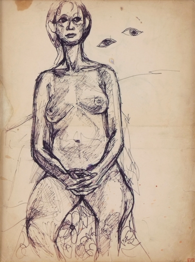 “Woman” by Chun Kyung-ja (starting at 15 million won) (Artday)