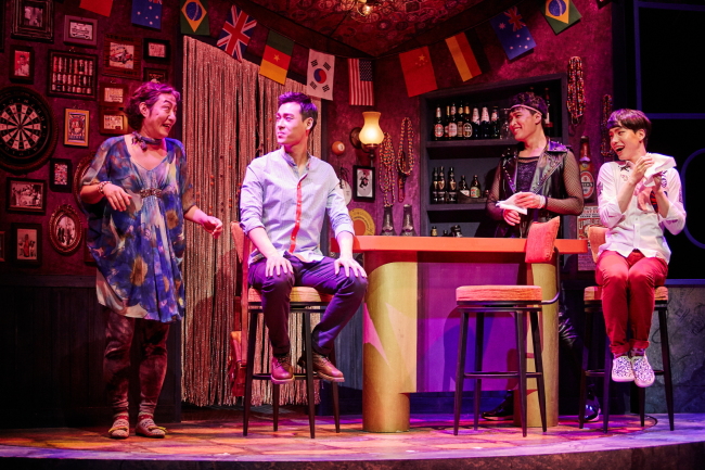A scene from director Kolleen Park‘s latest musical production, “Airport Baby” (Seensee Company)