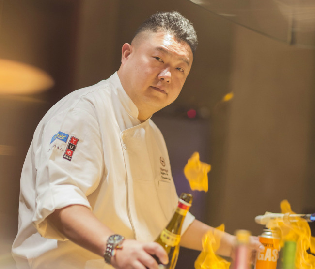 Jeffrey She, executive chef of Sheraton Jinan Hotel (Sheraton Seoul D Cube City Hotel)